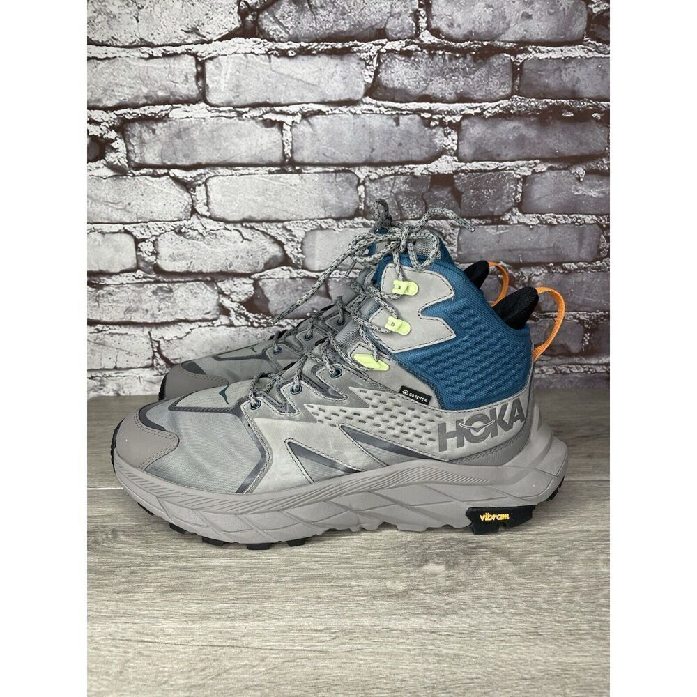 Hoka One Anacapa Mid GTX Sharkskin Hiking Boots 1122018-SBCRL Men 11D US/45 1/3